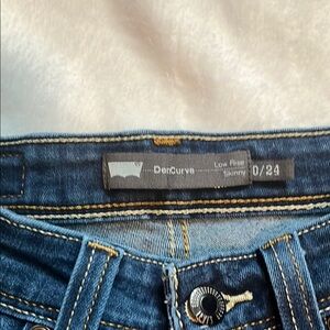 Levi's Dark Blue Denim Jeans